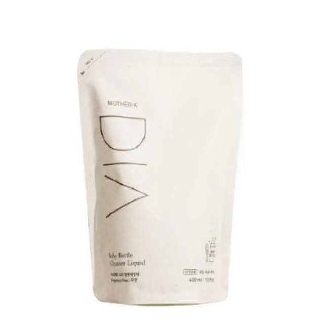 MOTHER-K DIA純粹蔬果奶瓶清潔液-補充400ML