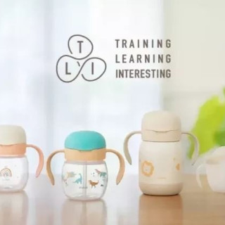 Richell 利其爾 T.L.I第四代吸管水杯200mL(多款)