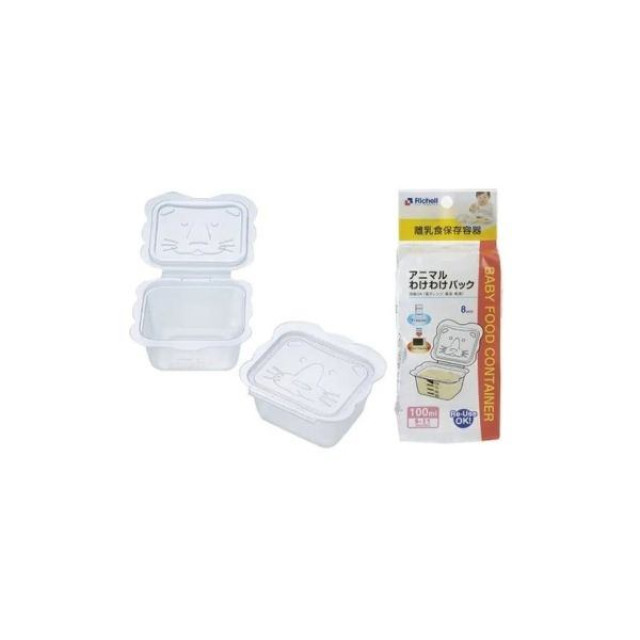 Richell 利其爾 動物造型離乳食保存容器(多款)