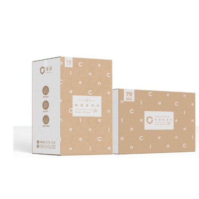 淨淨 簡單柔濕巾(箱購-70抽*12包/箱)