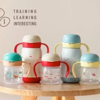 Richell 利其爾 T.L.I第四代吸管水杯200mL(多款)