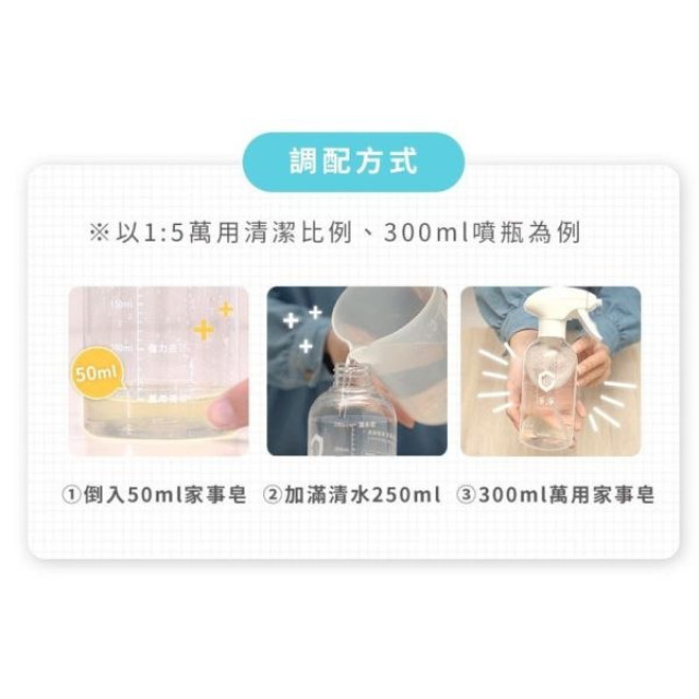 淨淨 濃縮家事皂專用噴霧瓶