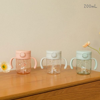 Richell 利其爾 Axstars新款幻夢系列-200ml吸管水杯(多款)