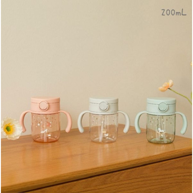 Richell 利其爾 Axstars新款幻夢系列-200ml吸管水杯(多款)