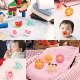 Richell 利其爾 全矽膠安撫奶嘴-繽紛樂系列(多款)