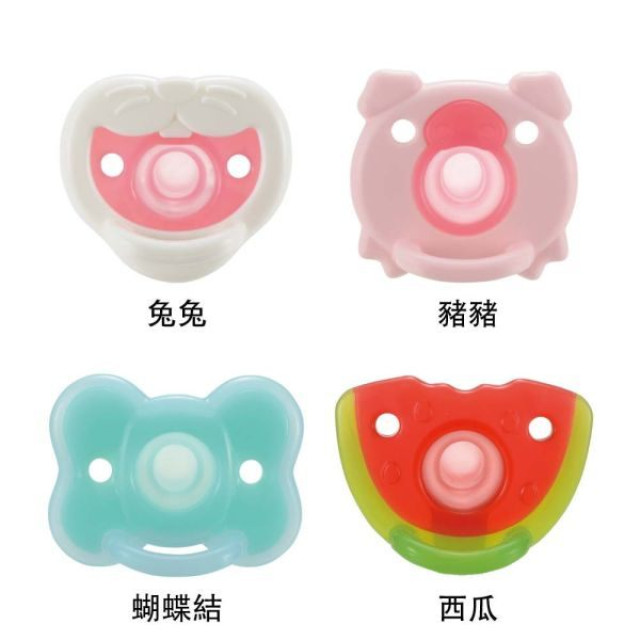 Richell 利其爾 全矽膠安撫奶嘴-繽紛樂系列(多款)