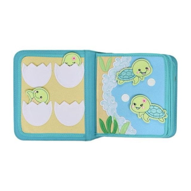 MY FIRST BOOKS 蒙特梭利啟蒙布書-特別冊海龜