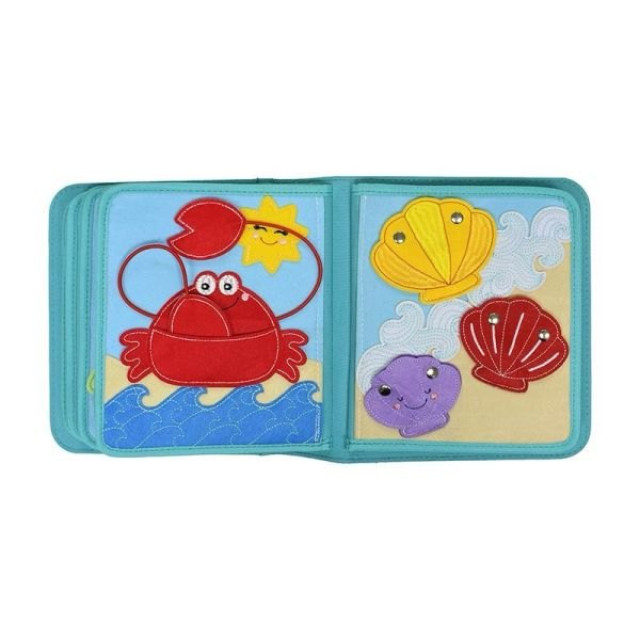 MY FIRST BOOKS 蒙特梭利啟蒙布書-特別冊海龜