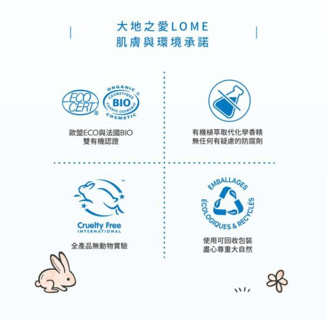 大地之愛 LOME 寶貝三合一泡泡露500ml