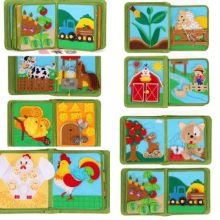 MY FIRST BOOKS 蒙特梭利啟蒙布書-特別冊農場