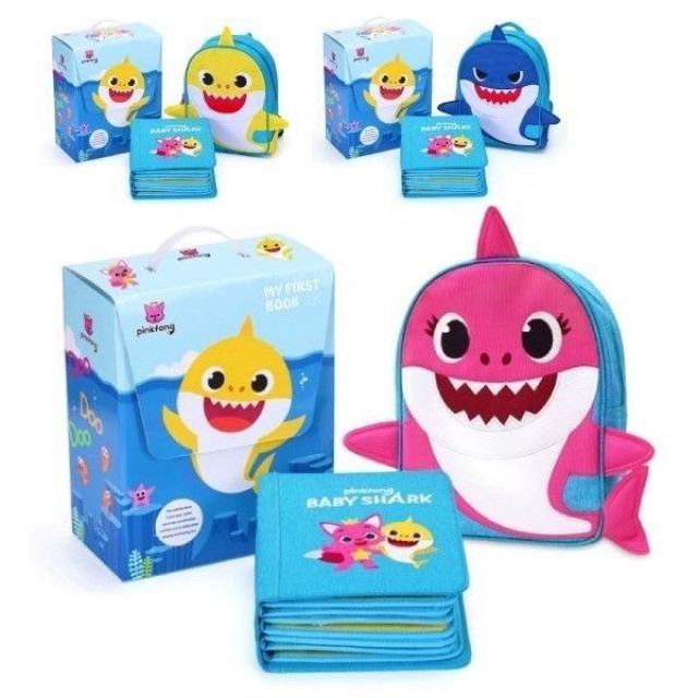 MY FIRST BOOKS 蒙特梭利啟蒙布書-連名冊鯊魚寶寶(多款)