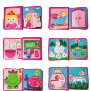 MY FIRST BOOKS 蒙特梭利啟蒙布書-特別冊公主