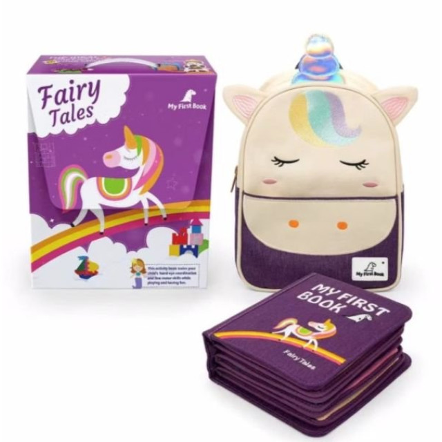 MY FIRST BOOKS 蒙特梭利啟蒙布書-第六冊童話故事