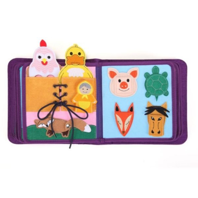 MY FIRST BOOKS 蒙特梭利啟蒙布書-第六冊童話故事