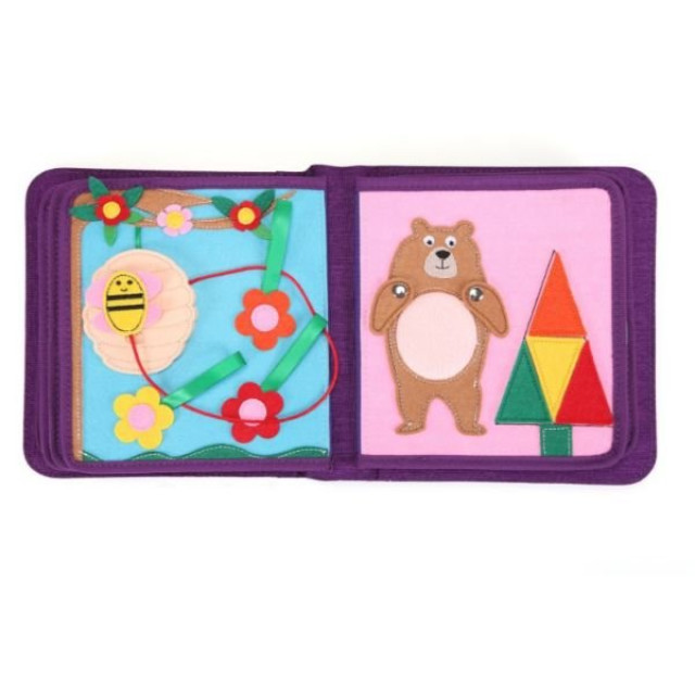 MY FIRST BOOKS 蒙特梭利啟蒙布書-第六冊童話故事