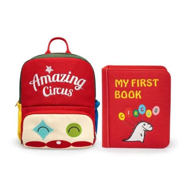 MY FIRST BOOKS 蒙特梭利啟蒙布書-第四冊馬戲團