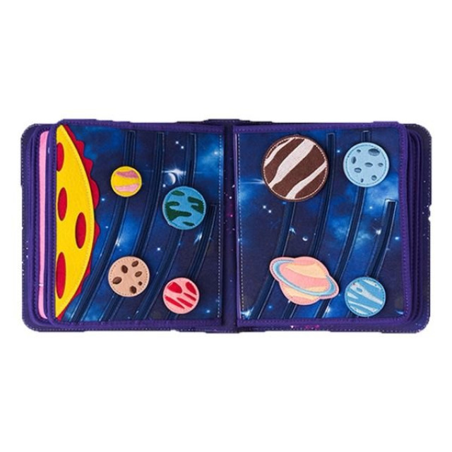 MY FIRST BOOKS 蒙特梭利啟蒙布書-第三冊星空宇宙探險