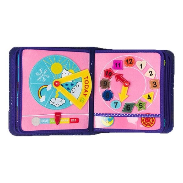 MY FIRST BOOKS 蒙特梭利啟蒙布書-第三冊星空宇宙探險