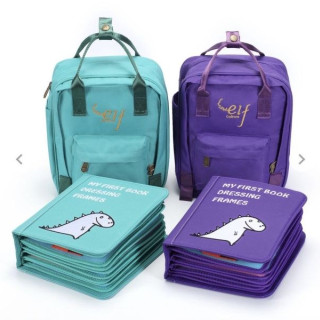 MY FIRST BOOKS 蒙特梭利啟蒙布書-第二冊蒙式衣物(多款)