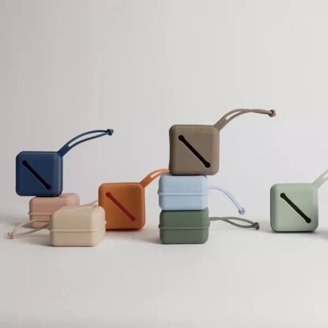 BIBS Pacifier Case 矽膠奶嘴收納盒(多款)