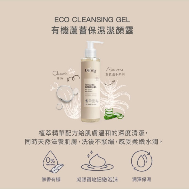Derma Eco蘆薈保濕禮盒