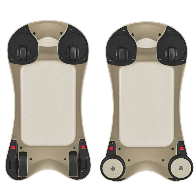 GLOBBER WALK N’ ROLL 2合1學步嚕嚕車-燕麥奶茶色