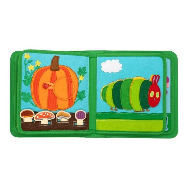 MY FIRST BOOKS 蒙特梭利啟蒙布書-聯名冊好餓的毛毛蟲