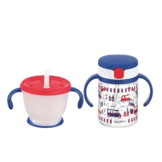 Richell 利其爾 第四代Aqulea LC吸管杯組合150ml+200ml(多款)