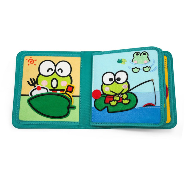 MY FIRST BOOKS 蒙特梭利啟蒙布書-特別冊keroppi大眼蛙