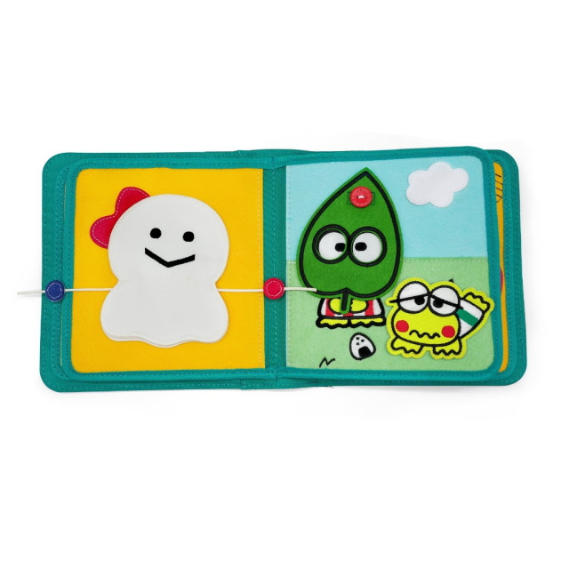 MY FIRST BOOKS 蒙特梭利啟蒙布書-特別冊keroppi大眼蛙