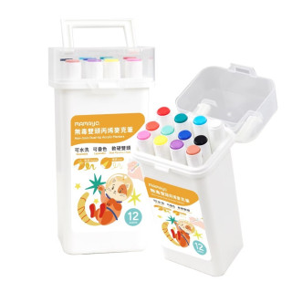 mamayo媽媽友 12色丙烯麥克筆