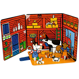 禾流文創 小鼠梅西的農場變立體囉！