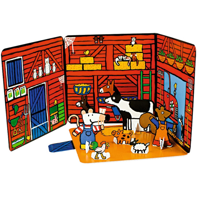 禾流文創 小鼠梅西的農場變立體囉！