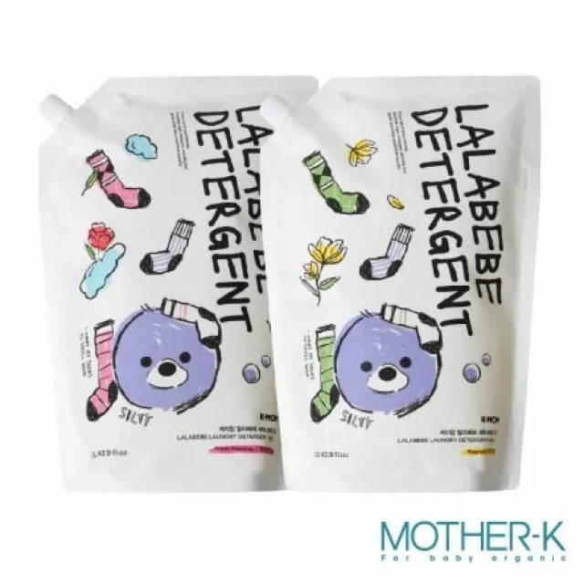 MOTHER-K LALABEBE 草本抗敏極淨洗衣精-補充包1300ml(多款)