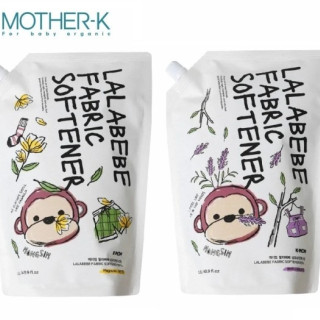 MOTHER-K LALABEBE草本抗敏衣物柔軟精補充包1300ml(多款)