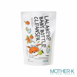 MOTHER-K LALABEBE草本極淨蔬果奶瓶清潔液-補充包400ml