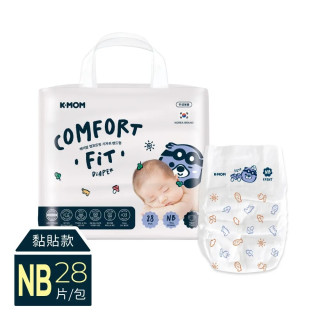 MOTHER-K COMFORT FIT 雲柔鎖水紙尿布黏貼型-NB