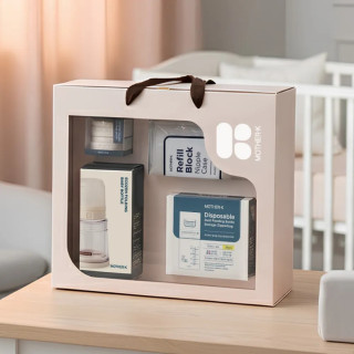 MOTHER-K Ecozen旋轉伸縮拋棄式奶瓶禮盒(多款)