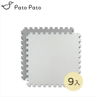 Pato Pato雙色馬卡龍巧拼地墊-9入組(多款)