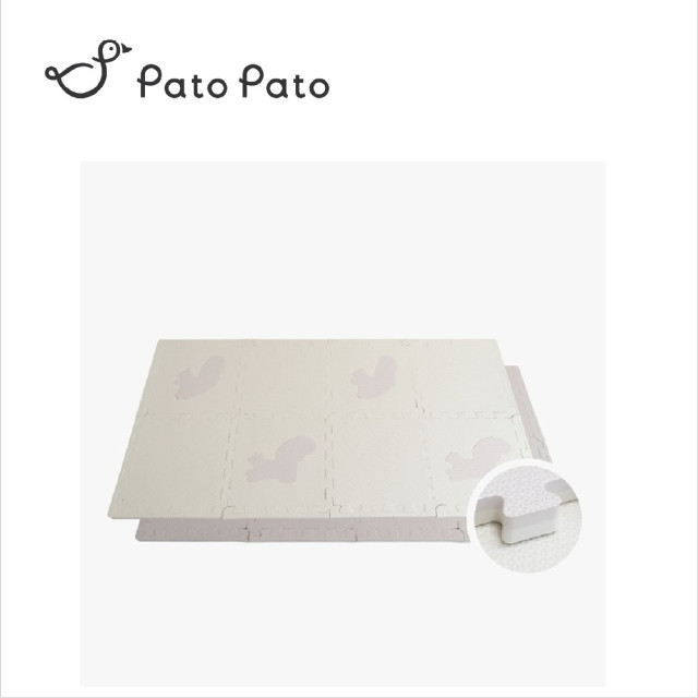 Pato Pato設計款抗菌動物地墊 8入組(多款)