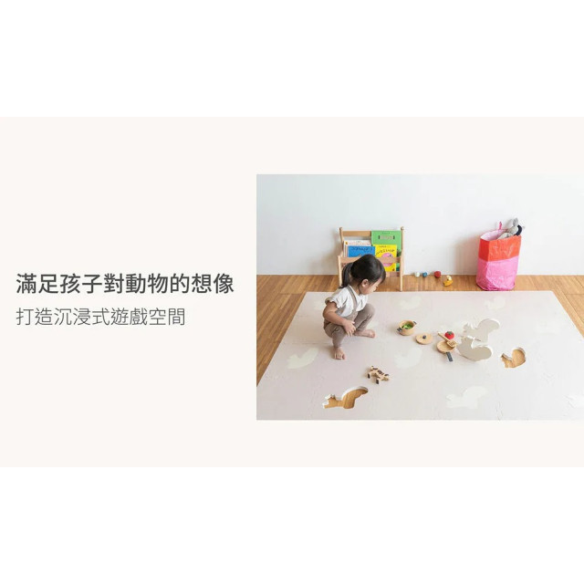 Pato Pato設計款抗菌動物地墊 8入組(多款)