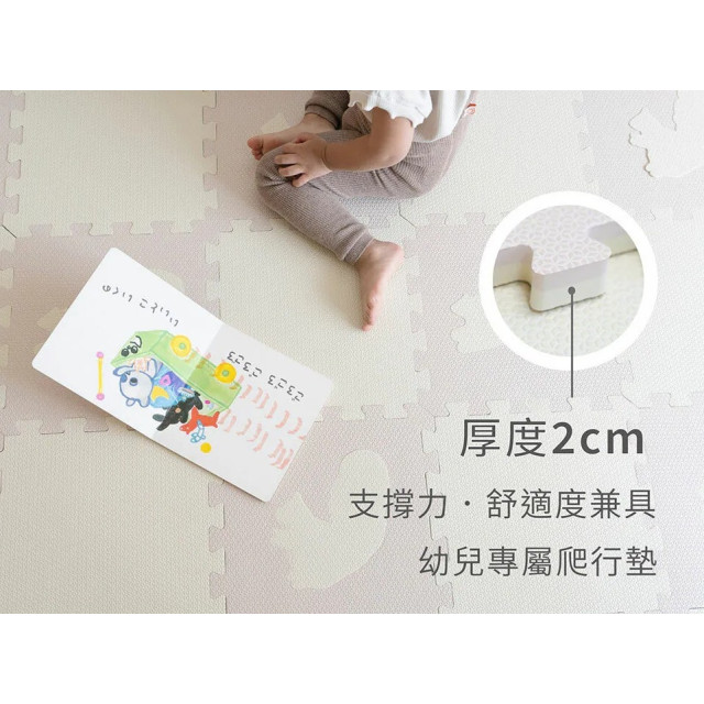 Pato Pato設計款抗菌動物地墊 8入組(多款)