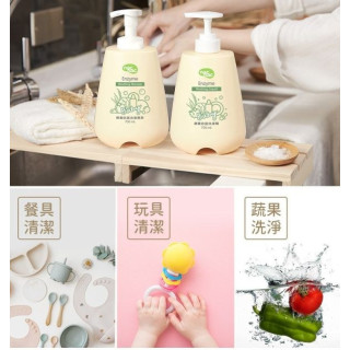 NACNAC 奶瓶蔬果洗潔液-補充包*6