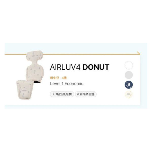 Poled AIRLUV4 Donut 智能風扇涼感墊(多款)