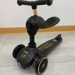 Scoot&ride 奥地利 COOL飛 滑步車-黑金