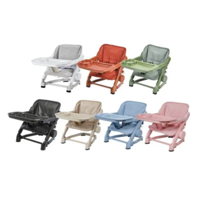 unilove Feed Me攜帶式寶寶餐椅-丹寧灰 