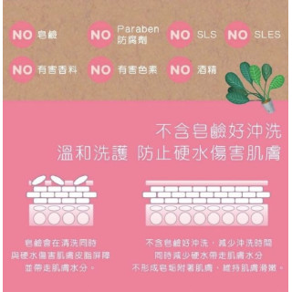 檔期限定 誰是寶貝 狐狸沐浴精300ML+洗髮精300ML+贈補充包500ML