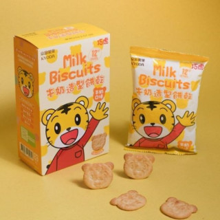 京田製菓 巧虎牛奶造型餅乾90g