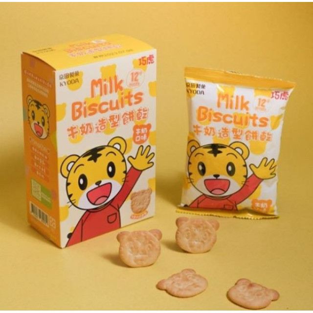 京田製菓 巧虎牛奶造型餅乾90g