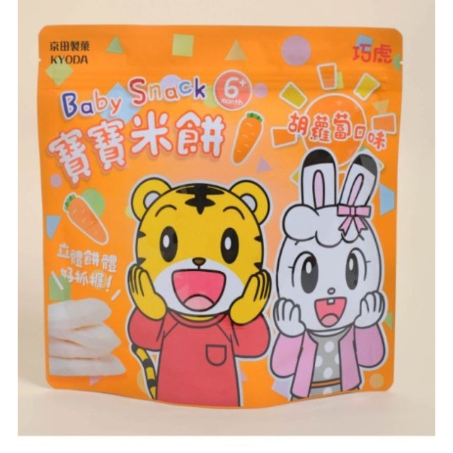 京田製菓 巧虎寶寶片狀米餅30g(多款)